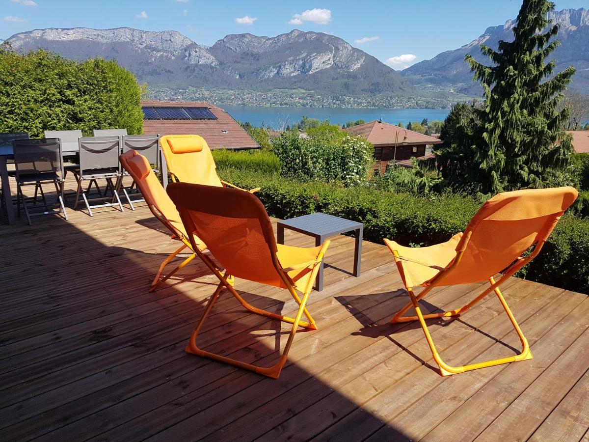 Appartement Semnoz - Vue Lac Sévrier Exterior foto