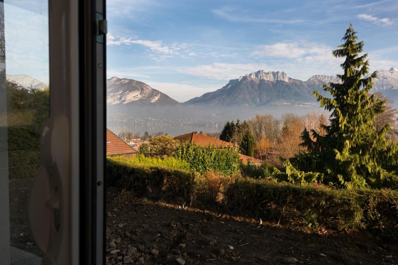 Appartement Semnoz - Vue Lac Sévrier Exterior foto