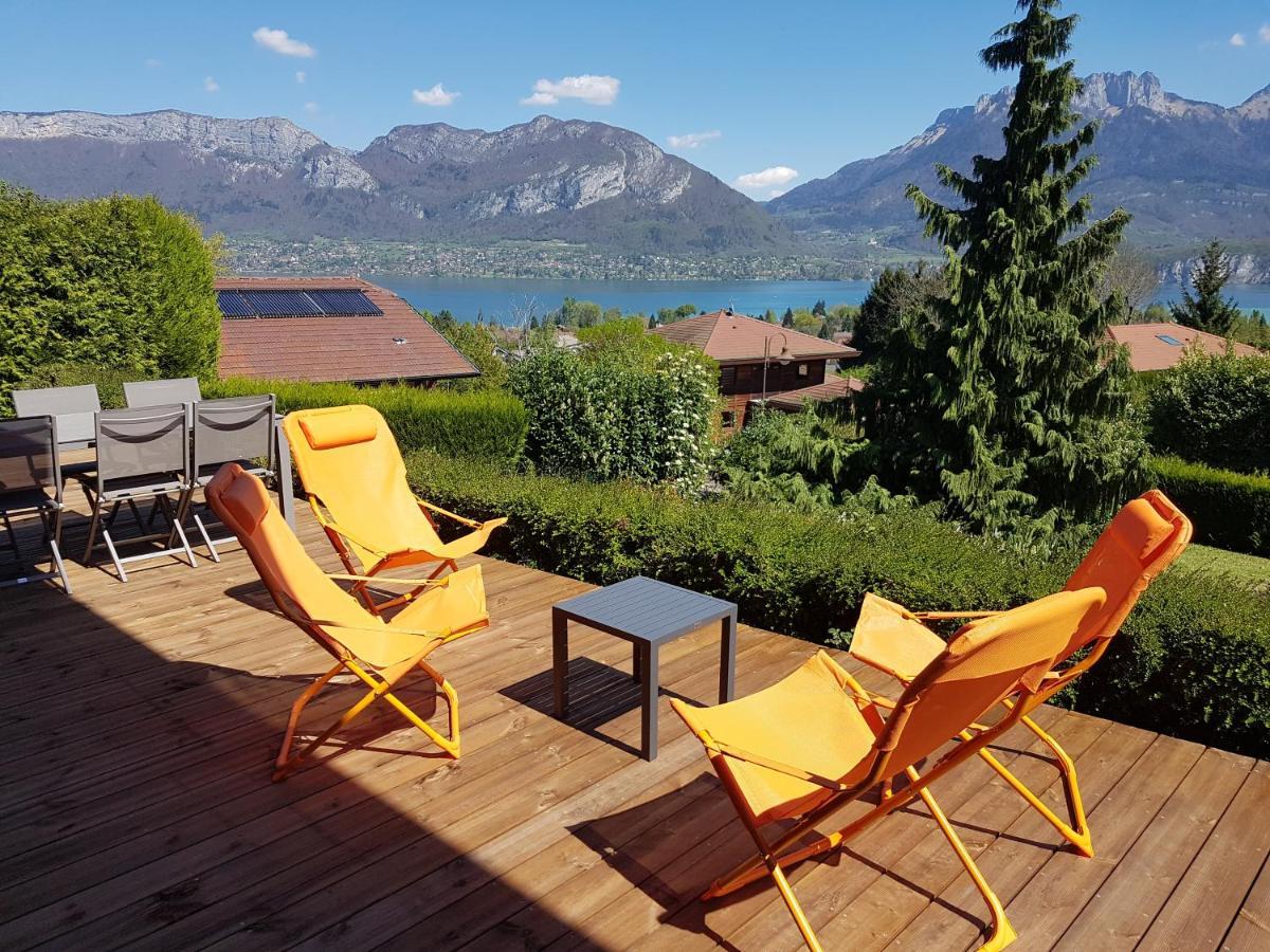 Appartement Semnoz - Vue Lac Sévrier Exterior foto